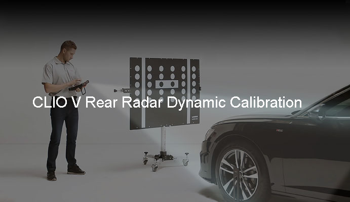CLIO V Rear Radar Dynamic Calibration