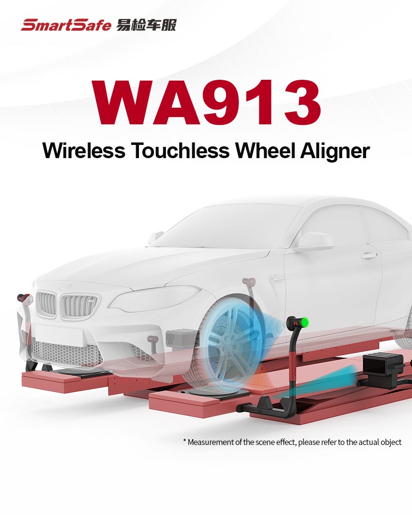 WA913 Wireless Touchless Wheel Aligner-01