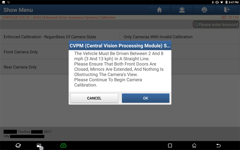 Pacifica CVPM Surround View Camera Calibration 07