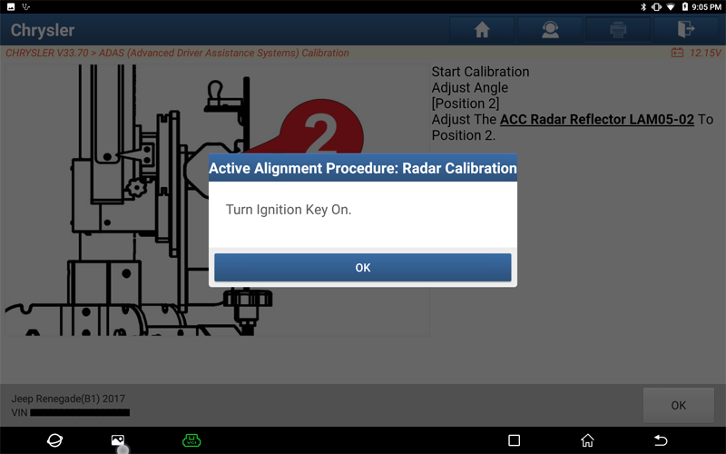 Renegade ACC Radar Calibration 23