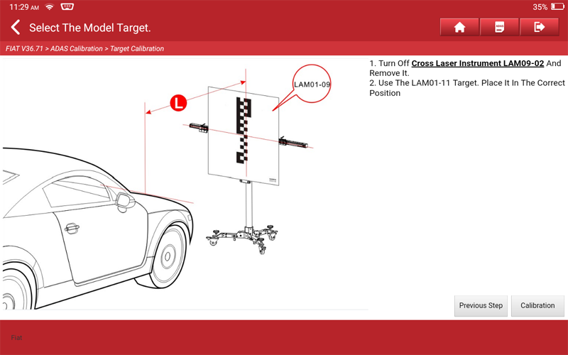 ALFA ROMEO Giulia Front Camera Calibration 13