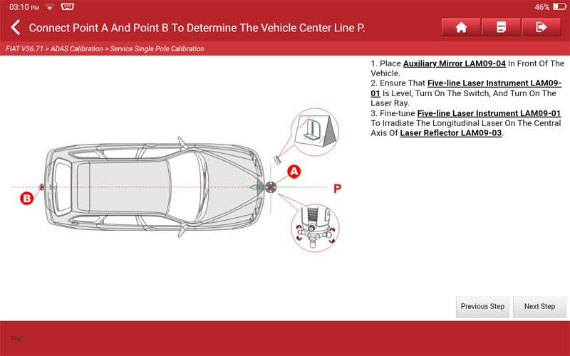 FIAT Renegade Front Camera Calibration 07