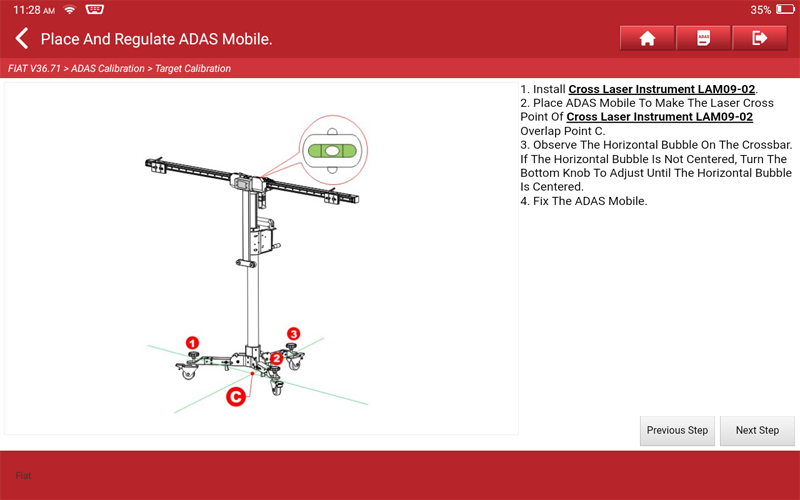 ALFA ROMEO Stelvio Front Camera Calibration 10