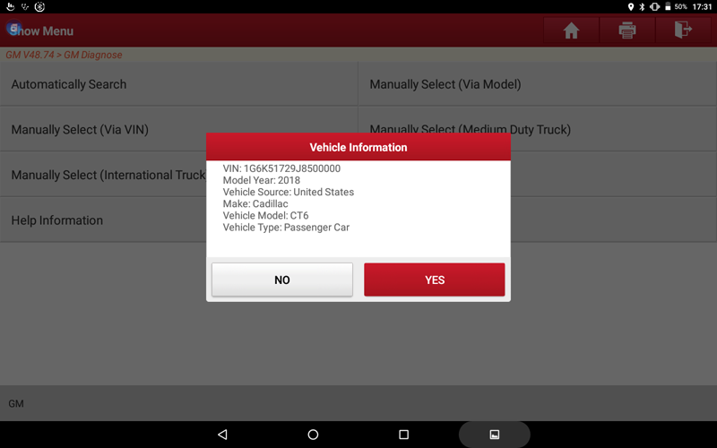 Cadillac CT6 Night Vision Camera Calibration 01