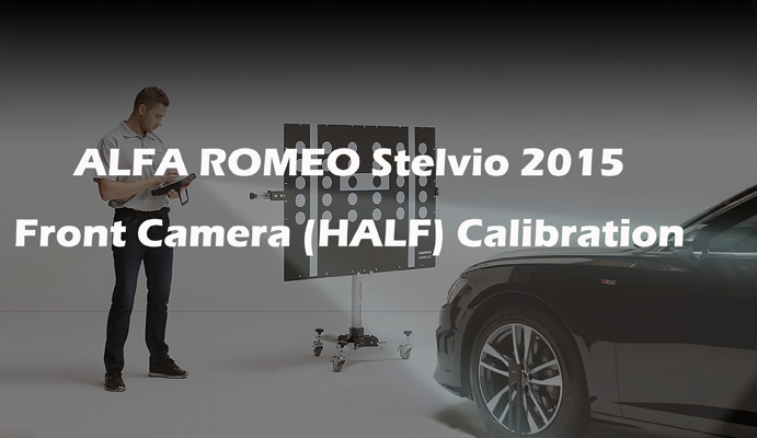 ALFA ROMEO Stelvio 2015 Front Camera (HALF) Calibration