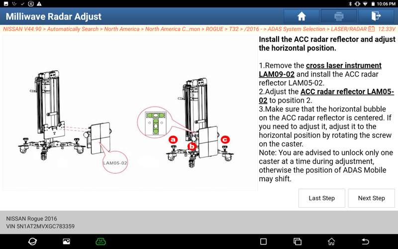 nissan-rogue-milliwave-radar-calibration-14