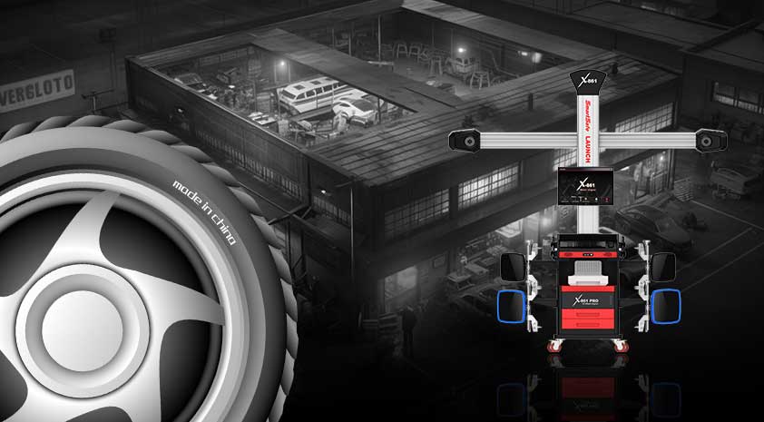 Computerized Wheel Alignment Machine