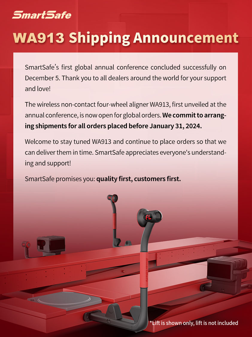 wireless non-contact four-wheel aligner WA913